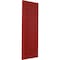 Ekena Millwork True Fit PVC San Juan Capistrano Mission Style Fixed Mount Shutters, Fire Red, 15W x 44H, PR TFP001SJ15X044BR - alternate 3